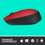Logitech M171 Red-K muis Ambidextrous RF Draadloos Optisch 1000 DPI (910-004641) thumbnail