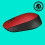 Logitech M171 Red-K muis Ambidextrous RF Draadloos Optisch 1000 DPI (910-004641) thumbnail