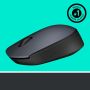 Logitech M170 Grey-K muis Ambidextrous RF Draadloos Optisch 1000 DPI (910-004642) thumbnail