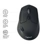 Logitech M720 muis Rechtshandig RF-draadloos + Bluetooth Optisch 1000 DPI (910-004791) thumbnail
