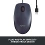 Logitech M100 corded mice (910-005003) thumbnail