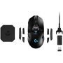 Logitech G G903 LIGHTSPEED Wireless Gaming Mouse muis Ambidextrous RF Draadloos Optisch 12000 DPI (910-005084) thumbnail