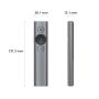 Logitech Spotlight Draadloze presenter Bluetooth/RF Grijs (910-005166) thumbnail