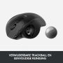 Logitech MX Ergo muis Rechtshandig RF-draadloos + Bluetooth Trackball 440 DPI (910-005179) thumbnail
