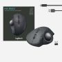 Logitech MX Ergo muis Rechtshandig RF-draadloos + Bluetooth Trackball 440 DPI (910-005179) thumbnail