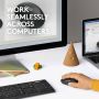 Logitech M590 Multi-Device Silent muis Rechtshandig RF-draadloos + Bluetooth Optisch 1000 DPI (910-005197) thumbnail