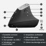 Logitech MX Vertical Advanced Ergonomic Mouse (910-005448) thumbnail
