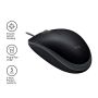 Logitech B110 Silent muis Ambidextrous USB Type-A Optisch 1000 DPI (910-005508) thumbnail