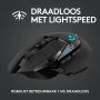 Logitech G G502 Lightspeed muis Rechtshandig RF Draadloos 25600 DPI (910-005567) thumbnail