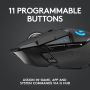 Logitech G G502 Lightspeed muis Rechtshandig RF Draadloos 25600 DPI (910-005567) thumbnail