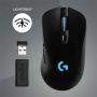 Logitech G G703 Lightspeed muis Rechtshandig RF Draadloos Optisch 25600 DPI (910-005640) thumbnail