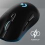 Logitech G G703 LIGHTSPEED Draadloze gamingmuis Met HERO-sensor (910-005641) thumbnail