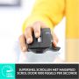 Logitech MX Master 3 muis Rechtshandig RF-draadloos + Bluetooth Laser 4000 DPI (910-005695) thumbnail