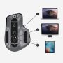 Logitech MX Master 3 f/ Mac muis Rechtshandig Bluetooth Laser 4000 DPI (910-005696) thumbnail