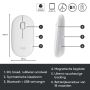Logitech Pebble M350 Wireless Mouse (910-005716) thumbnail