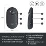 Logitech Pebble M350 Wireless Mouse (910-005718) thumbnail