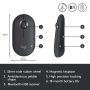 Logitech Pebble M350 Wireless Mouse (910-005718) thumbnail