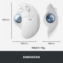 Logitech M575 ERGO Draadloze Trackball Muis (910-005870) thumbnail