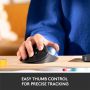 Logitech M575 ERGO Draadloze Trackball Muis (910-005872) thumbnail