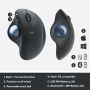Logitech M575 ERGO Draadloze Trackball Muis (910-005872) thumbnail