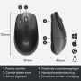 Logitech M190 Full-Size Wireless Mouse (910-005905) thumbnail
