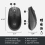Logitech M190 Full-Size Wireless Mouse (910-005905) thumbnail