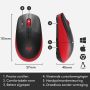 Logitech M190 Full-Size Wireless Mouse (910-005908) thumbnail