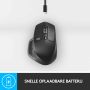 Logitech MX Master 2S Wireless Mouse muis Rechtshandig RF-draadloos + Bluetooth Laser 4000 DPI (910-005966) thumbnail