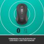 Logitech Signature M650 L Linkshandige Draadloze Muis - Voor grotere, linkerhanden, 2 jaar batterijduur, stil klikken, aanpasbare zijknoppen, Bluetooth, compatibel met meerdere apparaten (910-006239) thumbnail