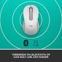 Logitech Signature M650 muis Linkshandig RF-draadloos + Bluetooth Optisch 2000 DPI (910-006240) thumbnail