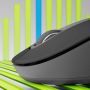 Logitech Signature M650 Draadloze Muis - Voor kleine tot middelgrote handen, 2 jaar batterijduur, stil klikken, aanpasbare zijknoppen, Bluetooth, compatibel met meerdere apparaten - Graphite (910-006253) thumbnail