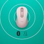 Logitech Signature M650 Draadloze Muis - Voor kleine tot middelgrote handen, 2 jaar batterijduur, stil klikken, aanpasbare zijknoppen, Bluetooth, compatibel met meerdere apparaten - Roze (910-006254) thumbnail