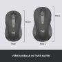 Logitech Signature M650 for Business muis Rechtshandig RF-draadloos + Bluetooth Optisch 4000 DPI (910-006274) thumbnail
