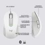 Logitech Signature M650 for Business muis Rechtshandig RF-draadloos + Bluetooth Optisch 4000 DPI (910-006275) thumbnail