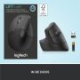 Logitech Lift muis Kantoor Linkshandig RF-draadloos + Bluetooth Optisch 4000 DPI (910-006474) thumbnail