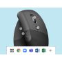 Logitech Lift muis Kantoor Linkshandig RF-draadloos + Bluetooth Optisch 4000 DPI (910-006474) thumbnail