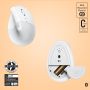 Logitech Lift for Mac muis Kantoor Rechtshandig RF-draadloos + Bluetooth Optisch 4000 DPI (910-006477) thumbnail