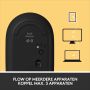 Logitech POP Mouse muis Ambidextrous RF-draadloos + Bluetooth Optisch 4000 DPI (910-006546) thumbnail