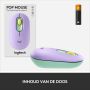 Logitech POP Mouse muis Ambidextrous RF-draadloos + Bluetooth Optisch 4000 DPI (910-006547) thumbnail