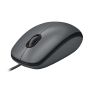 Logitech M100 muis Ambidextrous USB Type-A Optisch 1000 DPI (910-006652) thumbnail