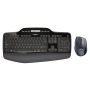 Logitech MK710 Performance toetsenbord Inclusief muis RF Draadloos QWERTY Scandinavisch Zwart (920-002443) thumbnail