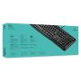 Logitech Keyboard K120 Comfortabel en stil typen (920-002482) thumbnail