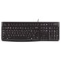 Logitech K120 Corded Keyboard toetsenbord USB QWERTY Engels Zwart (920-002508) thumbnail