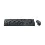 Logitech Desktop MK120 toetsenbord Inclusief muis USB QWERTY Engels Zwart (920-002552) thumbnail
