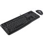 Logitech Desktop MK120 toetsenbord Inclusief muis USB QWERTY UK International Zwart (920-002562) thumbnail