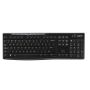 Logitech Wireless Keyboard K270 toetsenbord RF Draadloos QWERTY Engels Zwart (920-003736) thumbnail