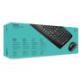 Logitech Wireless Combo MK330 toetsenbord Inclusief muis USB QWERTY US International Zwart (920-003989) thumbnail