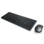 Lenovo Wireless Keyboard and Mouse met Backlight Norwegisch (4X30F31548) thumbnail