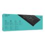 Logitech K280E Pro f/ Business toetsenbord USB QWERTY US International Zwart (920-005217) thumbnail