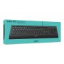 Logitech K280E Pro f/ Business toetsenbord USB QWERTY US International Zwart (920-005217) thumbnail